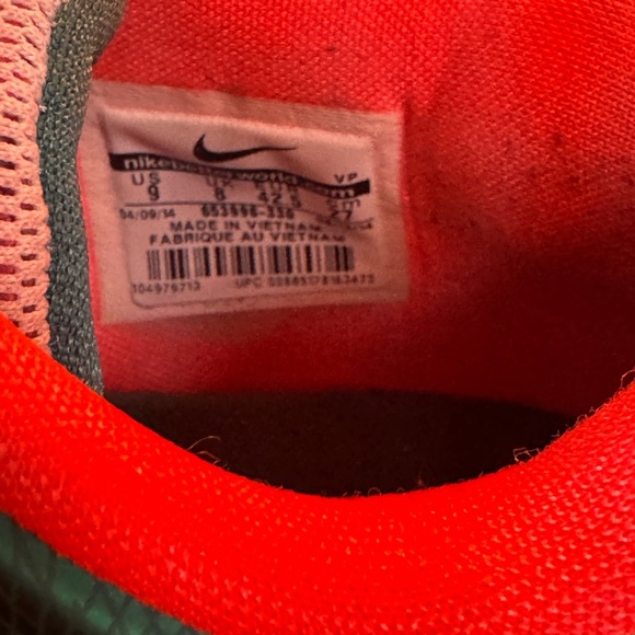 Nike air zoom KD 7 VII Easy Money White Green Size 9 Sneakers EUC - Picture 17 of 17